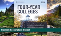READ Four-Year Colleges 2014 (Peterson s Four-Year Colleges) Peterson s