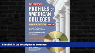 READ Profiles of American Colleges with CD-ROM (Barron s Profiles of American Colleges) #A#