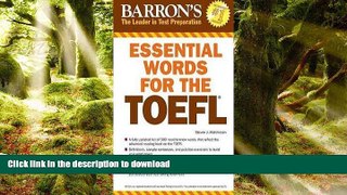 FAVORIT BOOK Steven J. Matthiesen: Essential Words for the TOEFL : Test of English as a Foreign