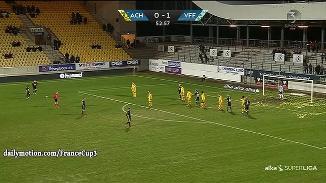 Christian Sivebaek Goal HD - Horsens 0-2 Viborg - 03.12.2016