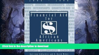 Hardcover Financial Aid for African Americans #A#