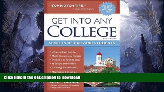 READ Get into Any College: Secrets of Harvard Students #A#