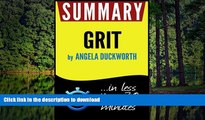 EBOOK ONLINE Summary of Grit: The Power of Passion and Perseverance (Angela Duckworth) PREMIUM