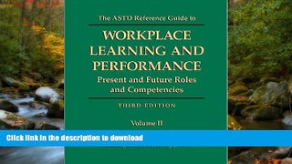 FAVORIT BOOK The ASTD Reference Guide to Workplace Learning and Performance, 3rd Edition (2 Volume