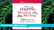PDF ONLINE Doing Math in Morning Meeting: 150 Quick Activities That Connect to Your Curriculum