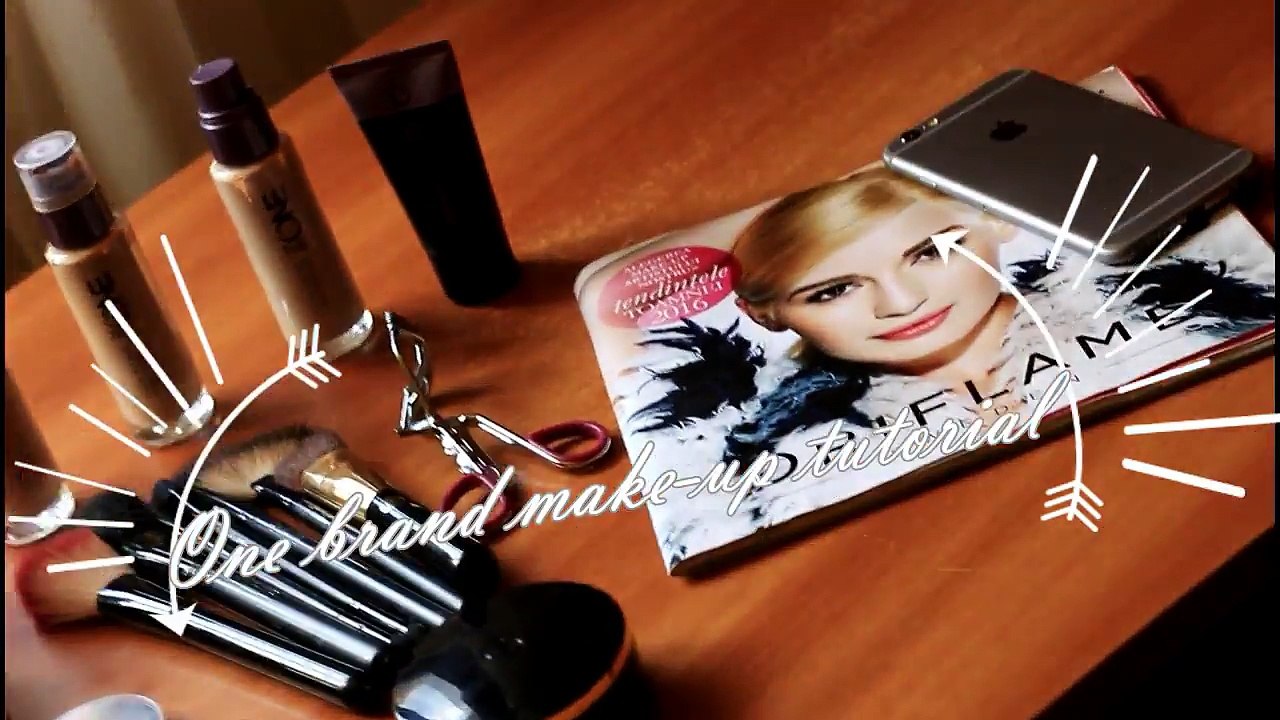 One brand make-up tutorial - Oriflame