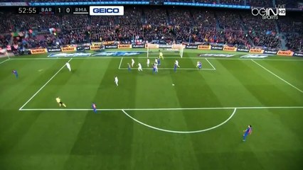 L'ouverture du score de Luis Suarez contre le Real !