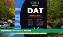 Hardcover Kaplan DAT with CD-ROM: Third Edition (Kaplan Dat (Dental Admission Test)) Kaplan Full