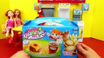 Burger Maker Toy at the Barbie McDonalds Restaurant with Disney Dolls   Yummy Nummies French Fries