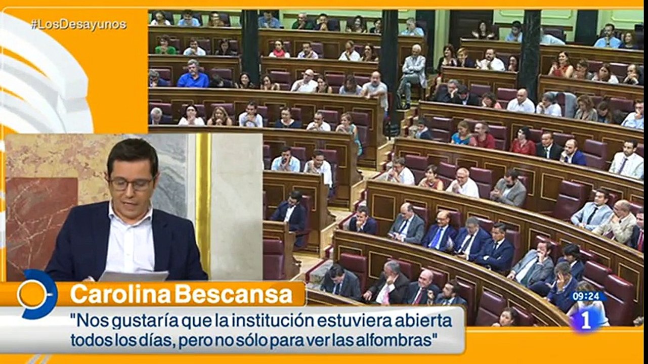 CAROLINA BESCANSA (Podemos) - Entrevista en Los Desayunos (02 12 2016)