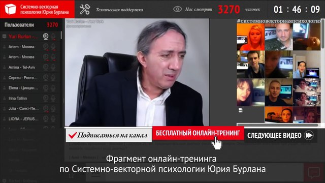 Я - это хто? Системно-векторная психология Юрия Бурлана