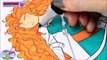 Disney Coloring Book Brave Merida Princess Episode Surprise Egg and Toy Collector SETC