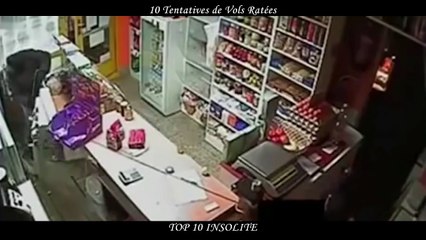 TOP 10 INCROYABLES Tentatives de VOL "Ratées" qui ont Très Très MAL FINI !!! Stupidité de OUF
