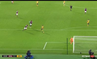 Mesut Ozil  Goal HD - West Ham	0-1	Arsenal 03.12.2016