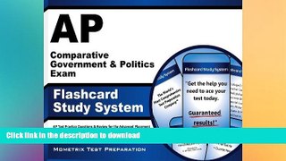 Pre Order AP Comparative Government   Politics Exam Flashcard Study System: AP Test Practice