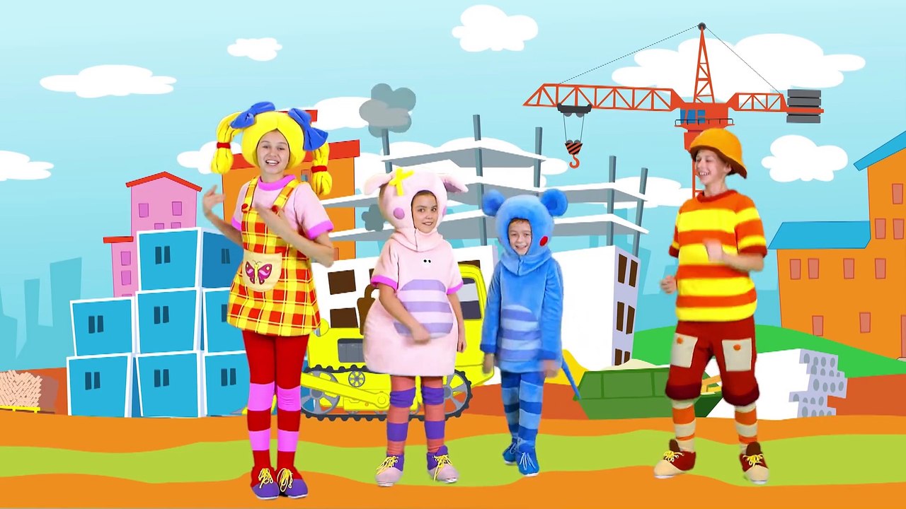 КУКУТИКИ - СБОРНИК  развивающих песенок - мультиков про машинки, автобус, поезд, трамвай