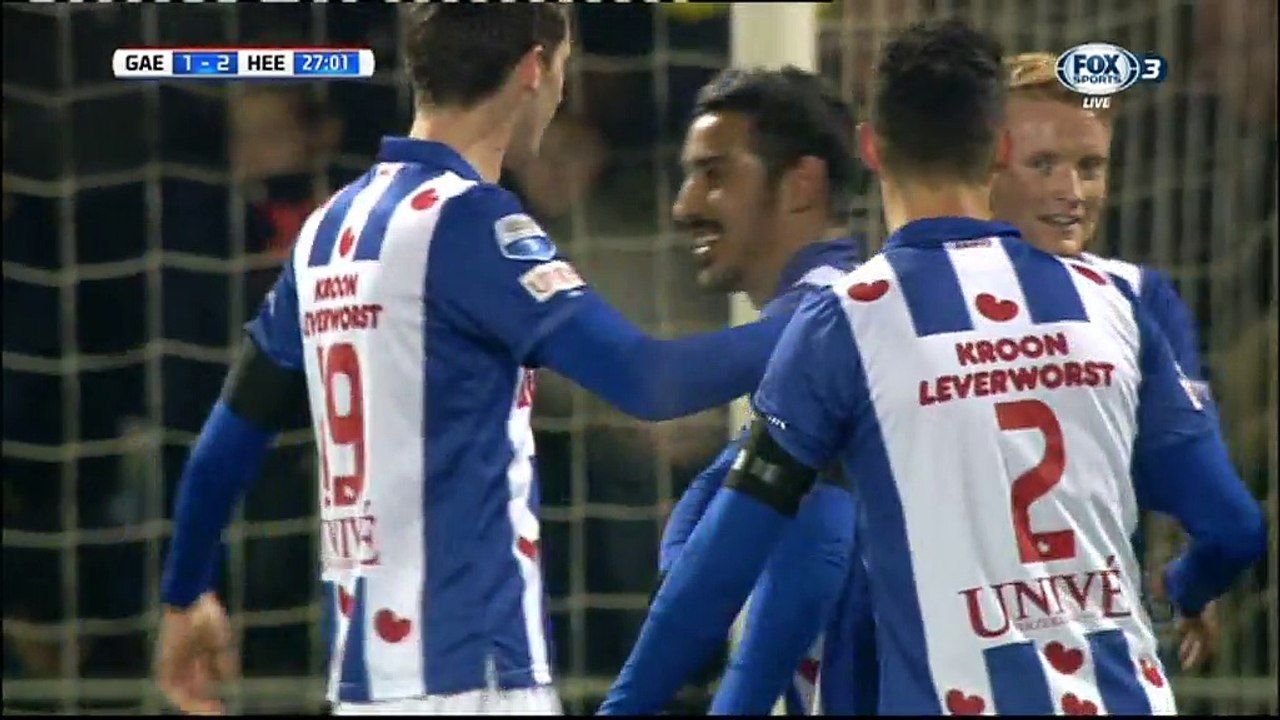 Reza Ghoochannejhad Goal HD - G.A. Eagles 1-2 Heerenveen - 03.12.2016