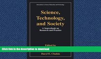 FAVORIT BOOK Science, Technology, and Society: Education A Sourcebook on Research and Practice