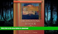 READ PDF Organizational Behavior in Education: Adaptive Leadership and School Reform, Eighth