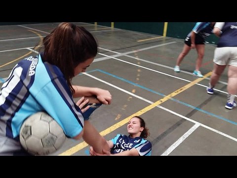 concours FLASHMOB UNSS Championnat du monde de Handball 2017 LYCEE ST JOSEPH USTARITZ