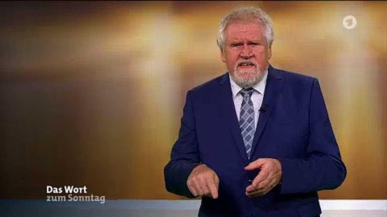 Alfred Buß: 'Wer einmal lügt...' | Das Wort zum Sonntag | Das Erste
