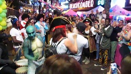 Benidorm Fiestas - Drummers On The Square
