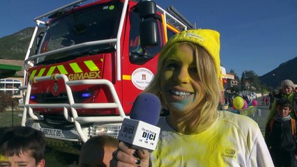 D!CI TV : Téléthon : Le village d'Espinasses a fait sa "color run"