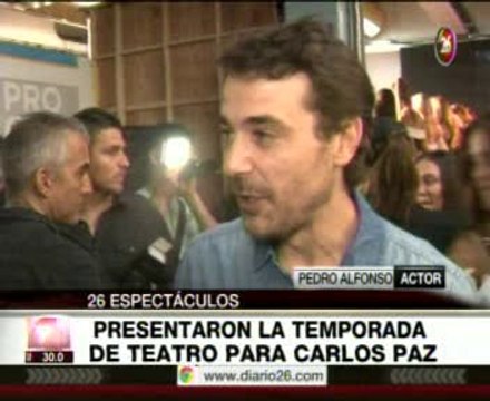 Pedro nota en 26 espectáculos - 03 de Diciembre