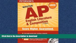 READ Master the AP English Literature   Composition, 2nd edition (Peterson s Master the AP English