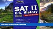 Hardcover Kaplan SAT II: U.S. History 2002-2003 Edition (Kaplan SAT Subject Tests: U.S. History)