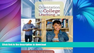 READ PDF Orientation to College Learning READ EBOOK