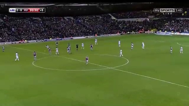 2-0 Chris Wood Goal HD - Leeds United 2-0 Aston Villa 03.12.2016 HD