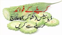 Bitter Gourd for Diabetes In Urdu _ Diabetes Sugar Ka Ilaj _ کریلے سے شوگر کا علاج