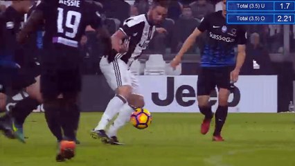 Alex Sandro - GOAL - Juventus 1-0 Atalanta - 2016-12-03
