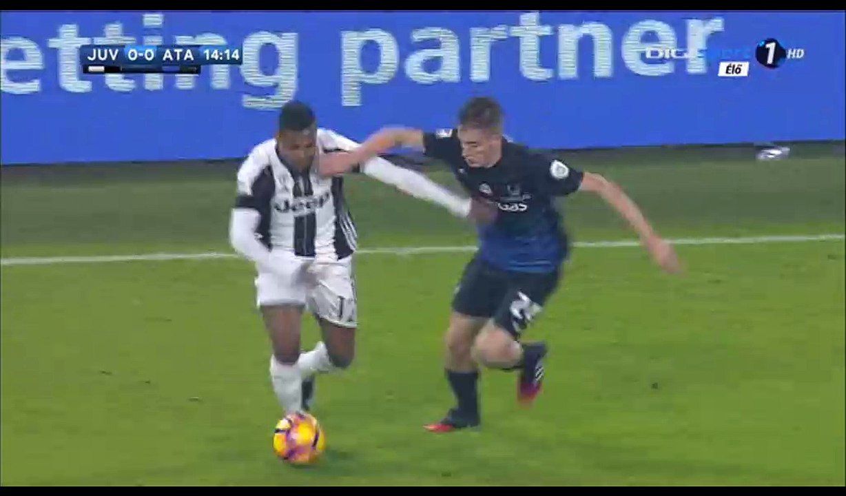 Alex Sandro Goal HD - Juventus 1-0 Atalanta - 03.12.2016