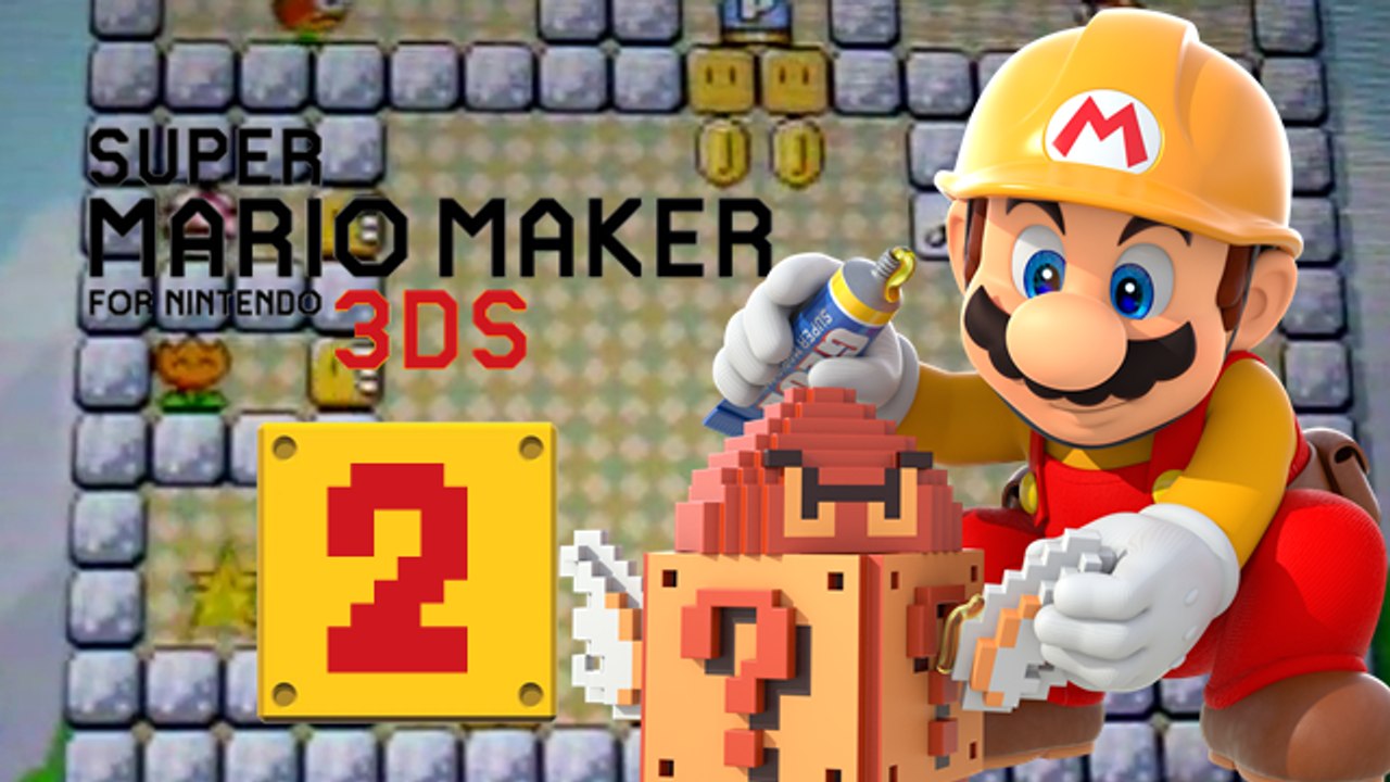 Lets Play - Super Mario Maker 3DS ONLINE [02] Puzzel Level