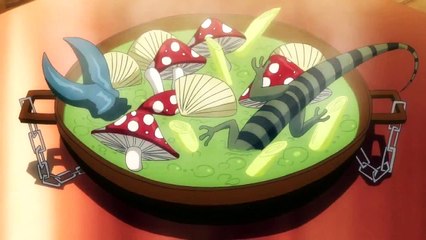 Ragna Eats Kaka Clan's Food with Time Card (Dub)