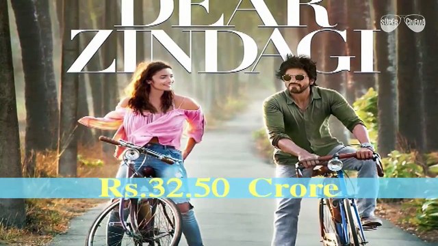 Dear Zindagi BOX OFFICE Collection - Shahrukh Khan, Alia Bhatt