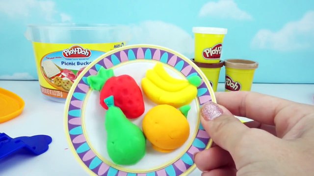 Cocina Plastilina Play Doh | Juguetes de Play Doh en Español - Picnic Bucket