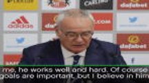 Ranieri defends Vardy form