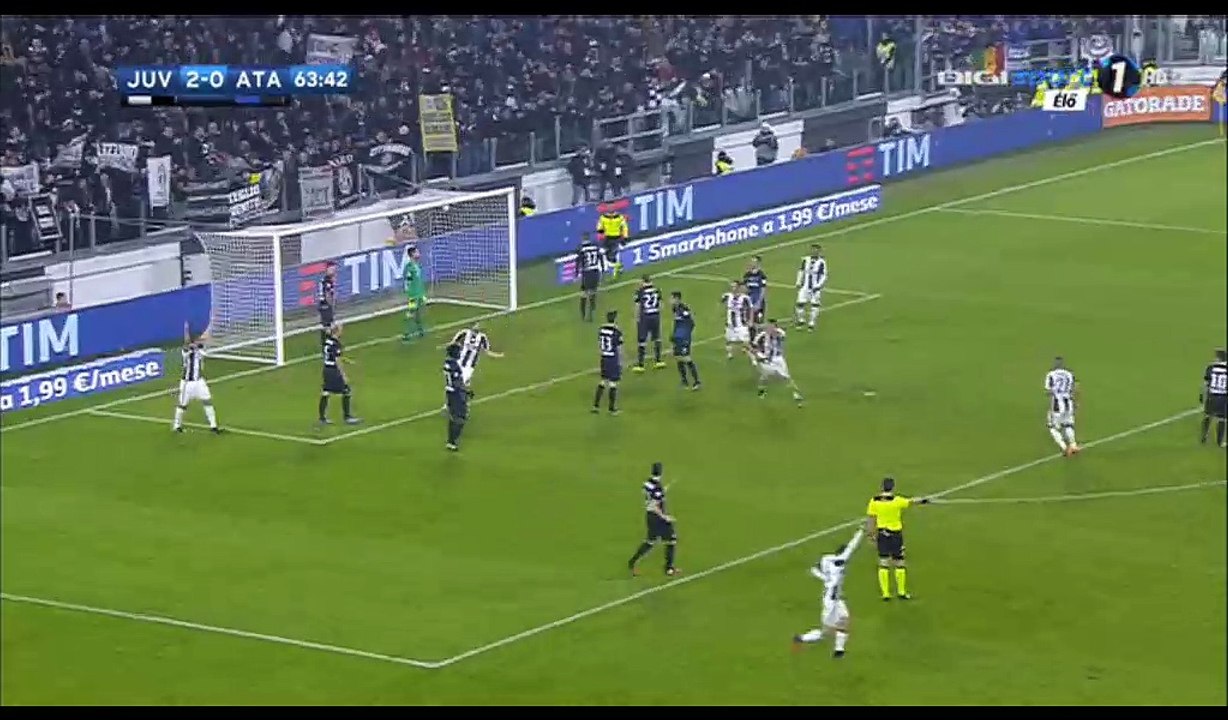 Mario Mandzukic Goal HD - Juventus 3-0 Atalanta - 03.12.2016