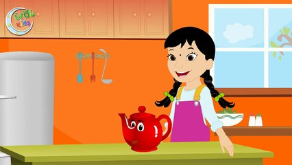 I'm a Little Teapot in Urdu | میں ہوں ایک چایدان | Urdu Nursery Rhyme