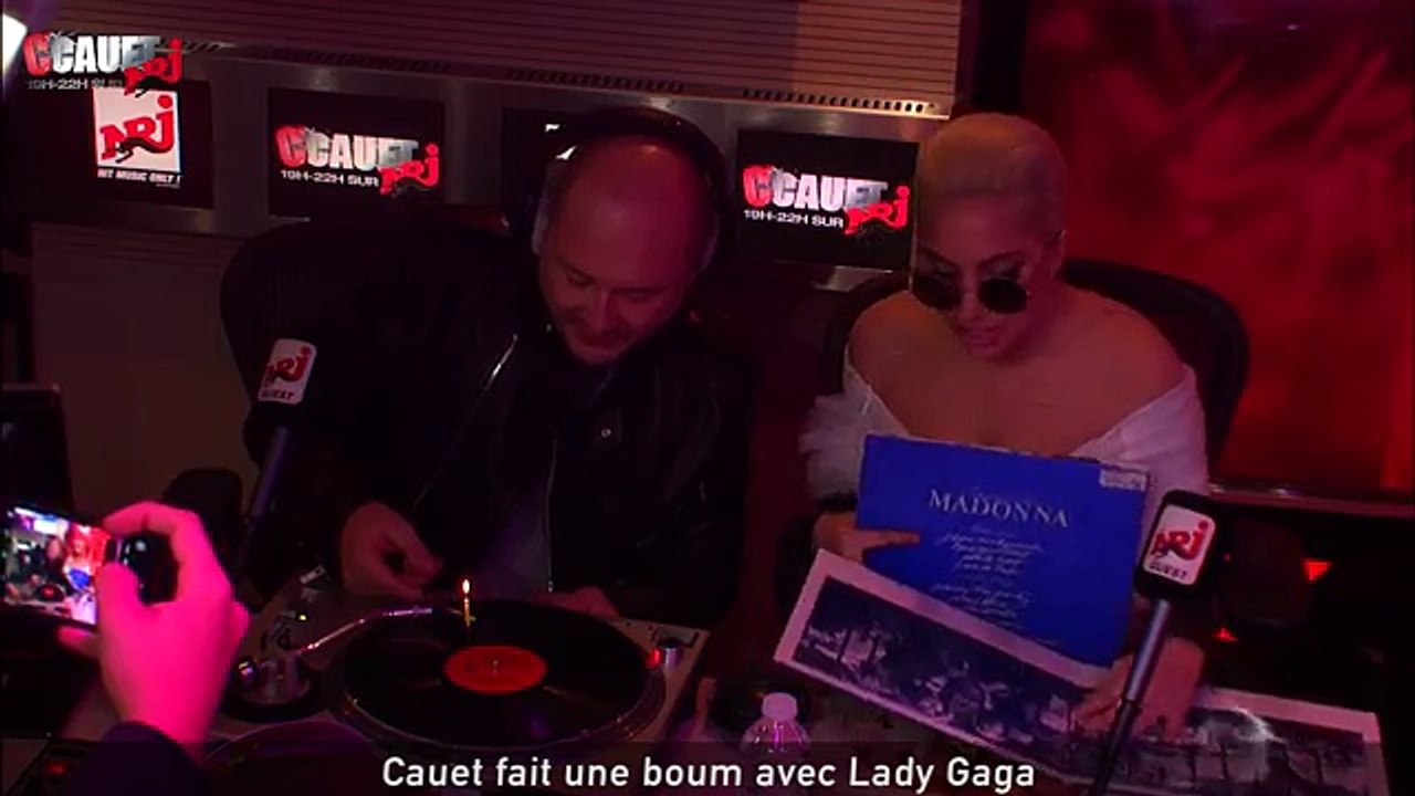 Lady Gaga fait une boum avec Cauet - C'Cauet sur NRJ