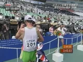 山崎勇喜、係員の誘導ミスで失格に