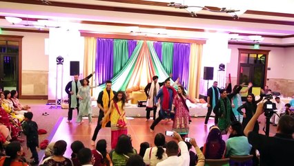 Osman and Maleeha's Mehndi - Girls and Boys Dance