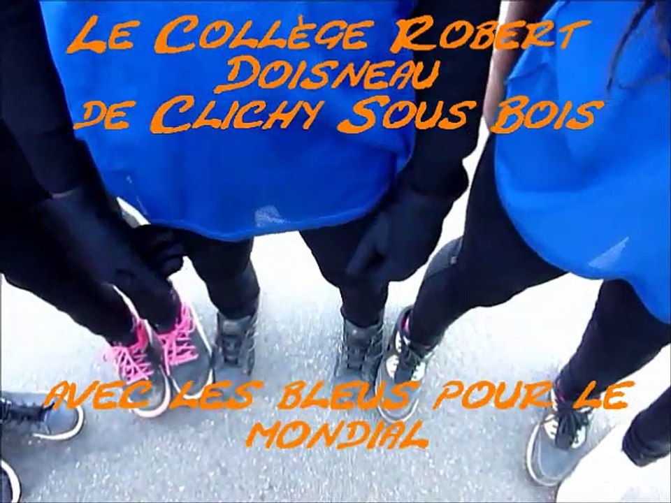 Concours FLASHMOB UNSS Championnat du monde de HANDBALL 2017 AS Danse Collège Robert Doisneau Clichy Sous Bois
