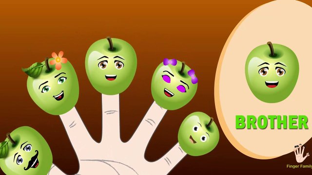 Canción de la Familia de Dedos - Las Manzanas Canciones Infantiles 2016