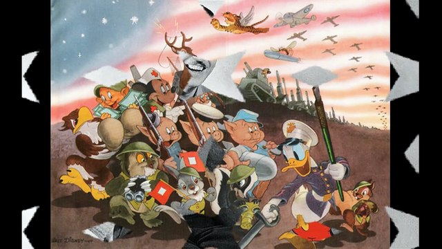 Kariera Kaczora Donalda podczas II wojny światowej