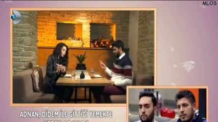 Kısmetse olur 296.bölüm - Adaylar , Adnan ve Didem'in ödül yemeğini izliyor