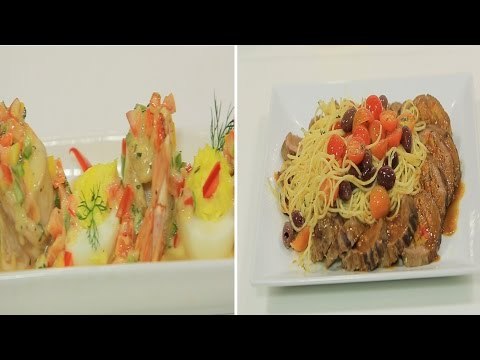 سمك ملفوف بالجمبري و وصفات أخرى | نص مشكل حلقة كاملة